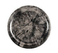 Cal-Mil 22351-7-120 7" Round Melamine Dinner Plate, Black-cityfoodequipment.com