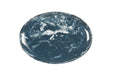 Cal-Mil 22352-11-119 10 3/4" x 7 3/4" Oval Pacifica Platter - Melamine, Blue-cityfoodequipment.com