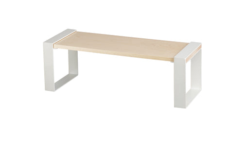 Cal-Mil 22363-7-15 Rectangular Display Riser - 20"L x 7"W x 7"H, Maple Wood-cityfoodequipment.com
