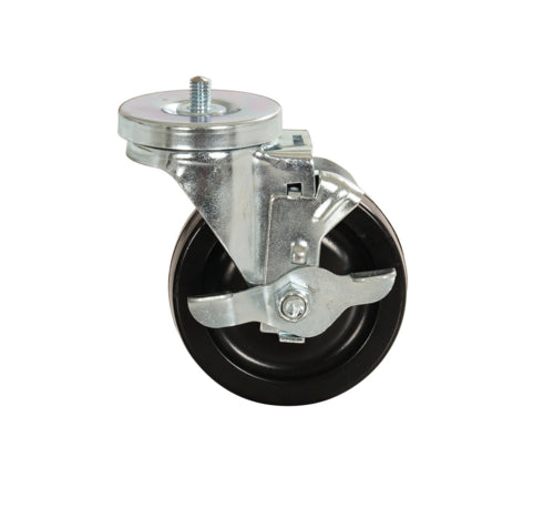 Cal-Mil 22364-13 Caster for 22340, 22341, 22342, & 22343 Tables - Black-cityfoodequipment.com