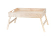 Cal-Mil 22381-1-71 Rectangular Room Service Tray w/ Fold Out Legs - 22 1/2"L x 17"W x 8"H, Blonde Maple-cityfoodequipment.com