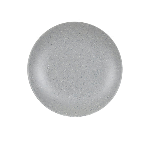 Cal-Mil 22390-11-121 11" Round Melamine Dinner Plate, Gray-cityfoodequipment.com