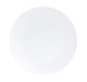 Cal-Mil 22390-11-15 11" Round Melamine Coupe Plate, White/Matte Finish-cityfoodequipment.com