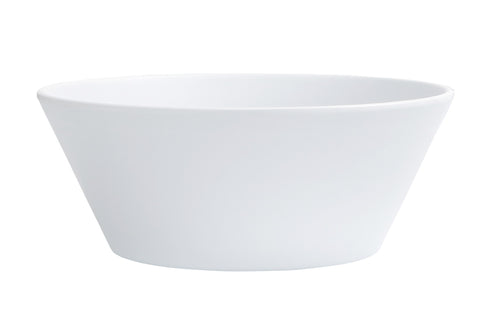 Cal-Mil 22392-7-15 28 oz Round Melamine Coupe Bowl, White/Matte Finish-cityfoodequipment.com