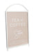 Cal-Mil 22409-811-15 Table Top Menu Card Holder - 8 1/2" x 11", Acrylic/White Iron Frame-cityfoodequipment.com