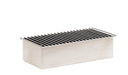 Cal-Mil 22422-113 Rectangular Chafer Alternative - 19 3/4" x 10" x 5 1/2"H, Pine Wood, White-Washed-cityfoodequipment.com