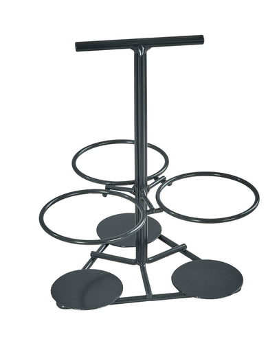 Cal-Mil 22443 3 Ring Cutlery Holder - 8 1/2"D x 11"H for use with 1017 Cylinders-cityfoodequipment.com