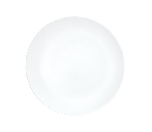 Cal-Mil 22445-7-15 7" Round Melamine Dinner Plate, White-cityfoodequipment.com