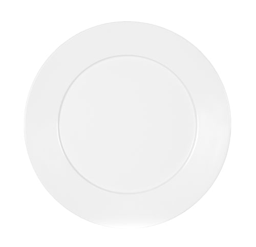 Cal-Mil 22446-11-15 11" Round Melamine Dinner Plate, White-cityfoodequipment.com