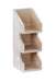 Cal-Mil 22455-3-113 Condiment Organizer w/ (3) Bins, 6" x 7" x 16"H, White-Washed-cityfoodequipment.com