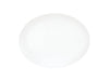 Cal-Mil 22458-1114-15 11" x 14" Oval Platter - Melamine, White-cityfoodequipment.com