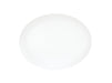 Cal-Mil 22458-912-15 9" x 12" Oval Platter - Melamine, White-cityfoodequipment.com