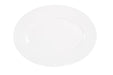 Cal-Mil 22460-912-15 12" x 9" Oval Platter - Melamine, White-cityfoodequipment.com