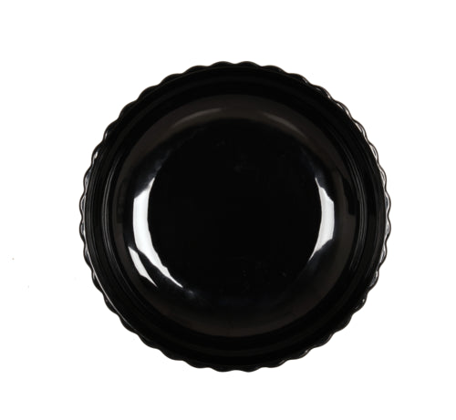 Cal-Mil 22470-10-13 78 oz Round Melamine Bowl, Black-cityfoodequipment.com