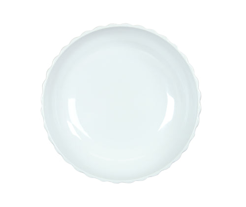Cal-Mil 22470-10-15 78 oz Round Melamine Bowl, White-cityfoodequipment.com