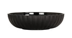 Cal-Mil 22470-8-13 46 oz Round Melamine Bowl, Black-cityfoodequipment.com