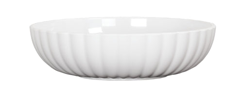 Cal-Mil 22470-8-15 46 oz Round Melamine Bowl, White-cityfoodequipment.com