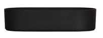 Cal-Mil 22501-136-13 2 1/4 qt Oval Melamine Deep Bowl, Black-cityfoodequipment.com