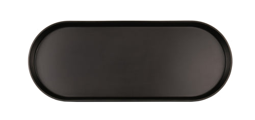 Cal-Mil 22501-208-13 5 qt Oval Melamine Deep Bowl, Black-cityfoodequipment.com