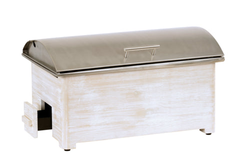Cal-Mil 22505-113 8 qt Rectangular Chafer w/ Hinged Lid & Chafing Fuel Heat-cityfoodequipment.com