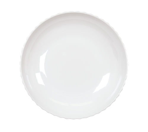 Cal-Mil 22510-14-15 110 oz Round Melamine Bowl, White-cityfoodequipment.com