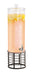 Cal-Mil 22603-3-13 3 gal Beverage Dispenser w/ Ice Chamber - Polycarbonate Container, Black Wire Base-cityfoodequipment.com