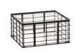 Cal-Mil 22607-10-13 Rectangular Ice Housing - 12" x 10" x 6 1/2"H, Wire, Black-cityfoodequipment.com
