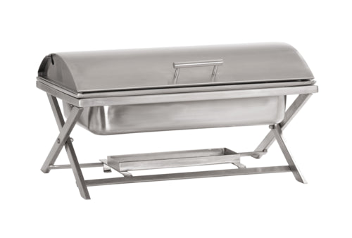 Cal-Mil 22620-55 8 qt Rectangular Chafer w/ Hinged Lid-cityfoodequipment.com