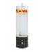 Cal-Mil 22631-3-90 3 gal Beverage Dispenser w/ Ice Chamber - Acrylic Container, Black Metal Base-cityfoodequipment.com