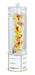 Cal-Mil 22631-3INF-15 3 gal Beverage Dispenser w/ Infusion Chamber - Acrylic Container, White Metal Base-cityfoodequipment.com