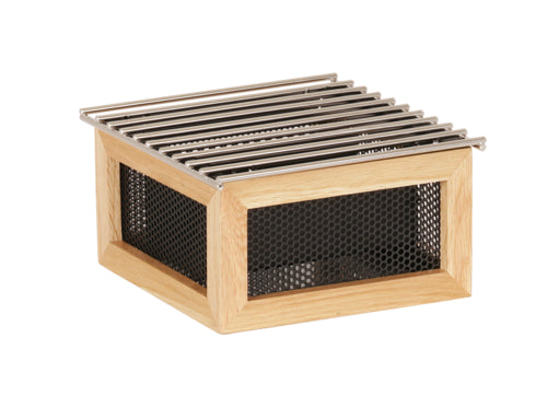 Cal-Mil 22901-115 10 1/4" Square Chafer Alternative - 5 1/2"H, Oak, Brown-cityfoodequipment.com