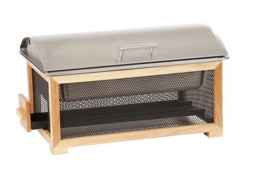 Cal-Mil 22903-115 8 qt Rectangular Chafer w/ Hinged Lid & Chafing Fuel Heat-cityfoodequipment.com