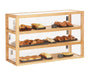 Cal-Mil 22913-115 3 Tier Pastry Display Case - 42" x 17" x 28"H, Oak Wood-cityfoodequipment.com