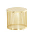 Cal-Mil 22916-7-116 7 1/2" Round Riser - 7"H, Metal, Gold-cityfoodequipment.com