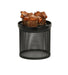 Cal-Mil 22916-7-13 7 1/2" Round Display Riser - 7"H, Metal, Black-cityfoodequipment.com