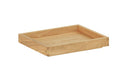 Cal-Mil 23106-10121-21 Rectangular Display Tray - 10" x 12" x 1 1/2", Oak-cityfoodequipment.com