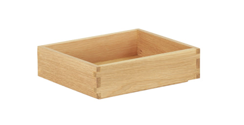 Cal-Mil 23106-10123-21 Rectangular Display Tray - 10" x 12" x 3", Oak-cityfoodequipment.com