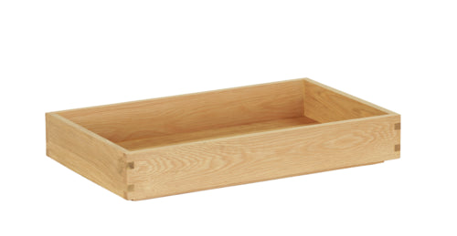 Cal-Mil 23106-12203-21 Rectangular Display Tray - 12" x 20" x 3", Oak-cityfoodequipment.com