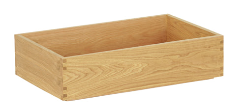 Cal-Mil 23106-12206-21 Rectangular Display Tray - 12" x 20" x 6", Oak-cityfoodequipment.com