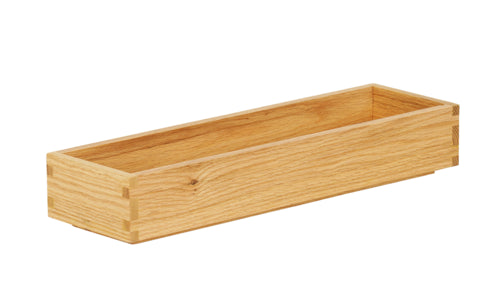 Cal-Mil 23106-2063-21 Rectangular Display Tray - 20" x 6" x 3", Oak-cityfoodequipment.com