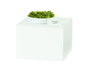 Cal-Mil 23123-11-15 14" Square Display Riser - 11"H, Metal, White-cityfoodequipment.com