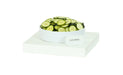Cal-Mil 23123-3-15 14" Square Display Riser - 3"H, Metal, White-cityfoodequipment.com