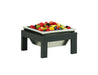 Cal-Mil 23130-6-13 10" Cold Concept Frame - 6"H, Metal, Black-cityfoodequipment.com
