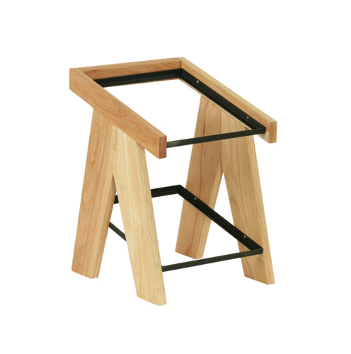 Cal-Mil 23137-2-21 2 Tier Display Stand - 12 1/2" x 14" x 17 1/2", Oak-cityfoodequipment.com