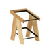 Cal-Mil 23137-2-21 2 Tier Display Stand - 12 1/2" x 14" x 17 1/2", Oak-cityfoodequipment.com
