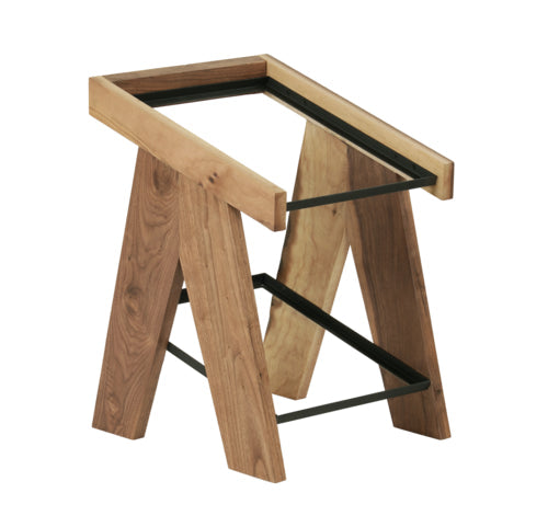 Cal-Mil 23137-2-78 2 Tier Display Stand - 12 1/2" x 14" x 17 1/2", Walnut-cityfoodequipment.com