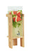 Cal-Mil 23141-3-21 3 gal Beverage Dispenser w/ Ice Tube - Acrylic Container, Oak Base-cityfoodequipment.com