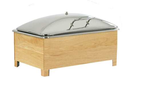 Cal-Mil 23143-21 Full Size Chafer w/ Hinged Lid & Chafing Fuel Heat - Oak-cityfoodequipment.com