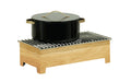 Cal-Mil 23146-21 Rectangular Chafer Alternative - 20"W x 10"D x 5 1/2"H, Oak-cityfoodequipment.com
