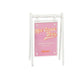 Cal-Mil 23160-47-15 Tabletop Sign Holder - 5 1/2" x 10", Metal, White-cityfoodequipment.com